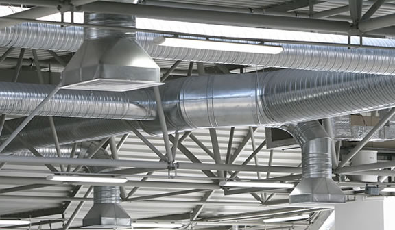Commercial custom ductwork